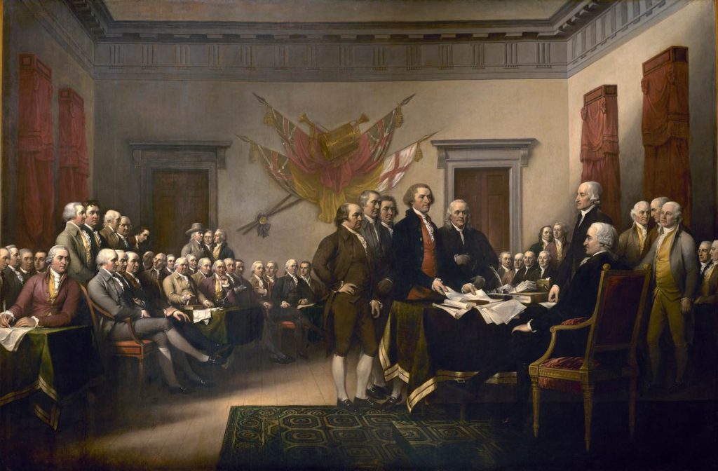 Declaration of Independence — John Trumbull
