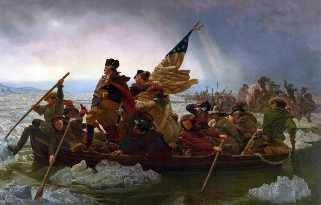 Washington Crossing the Delaware — Emanuel Leutze, 1851